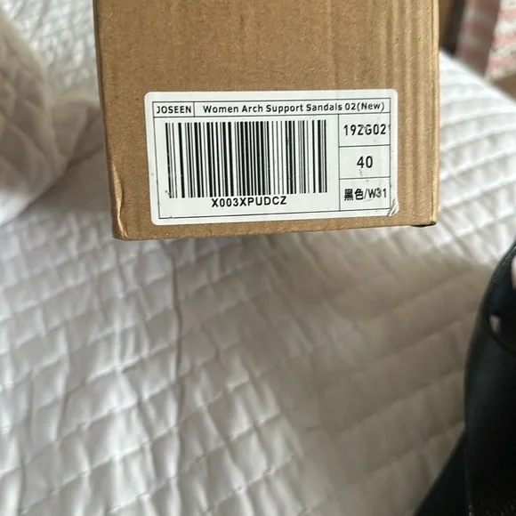 Black Women's Sandals - Picture 2 of 8